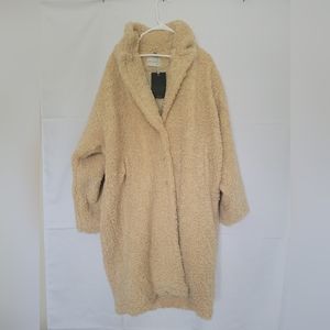 Overcoat in teddy bear size large